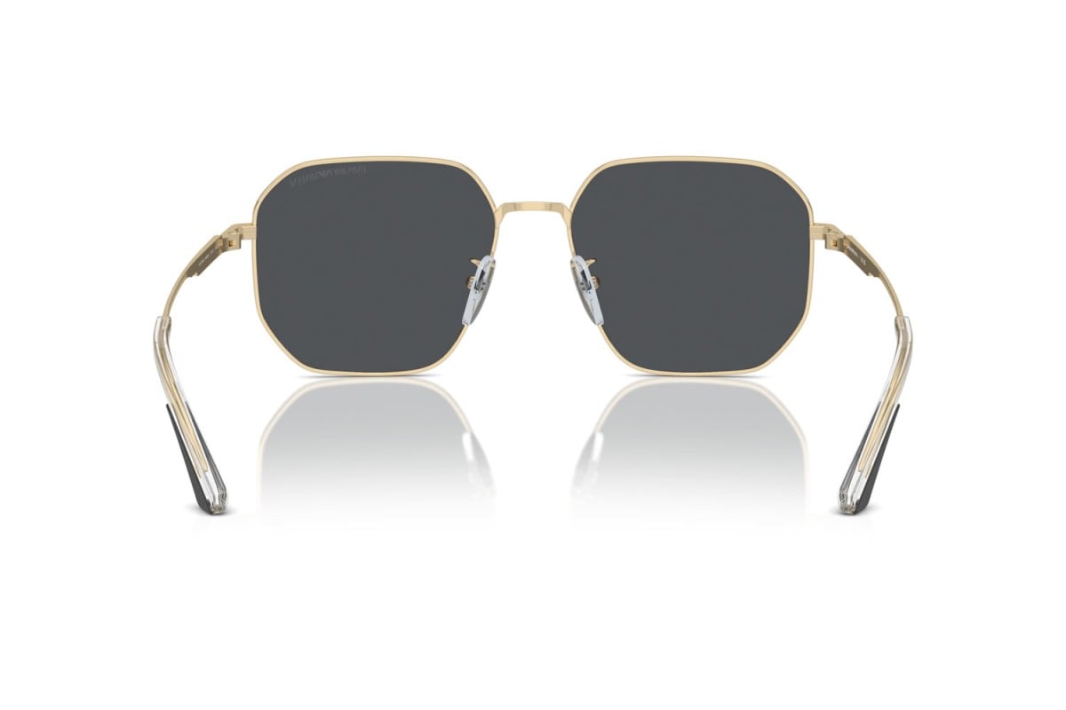 OCCHIALE DA SOLE UOMO | EMPORIO ARMANI  EA 2154D - 301387 ORO PALLIDO LUCIDO - CALIBRO 57