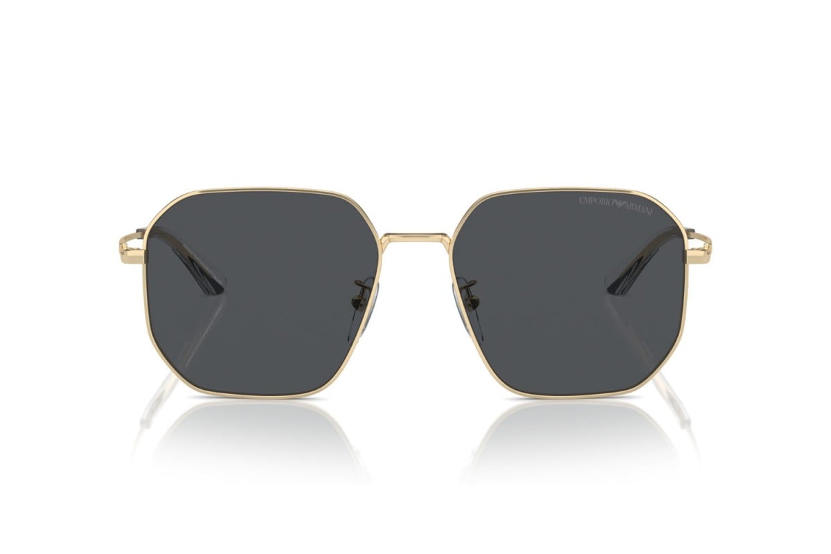 OCCHIALE DA SOLE UOMO | EMPORIO ARMANI  EA 2154D - 301387 ORO PALLIDO LUCIDO - CALIBRO 57