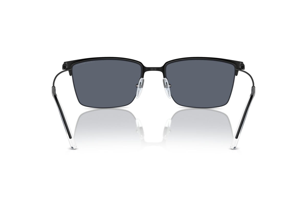 OCCHIALE DA SOLE UOMO | EMPORIO ARMANI  EA 2155 - 300187 NERO OPACO - CALIBRO 58