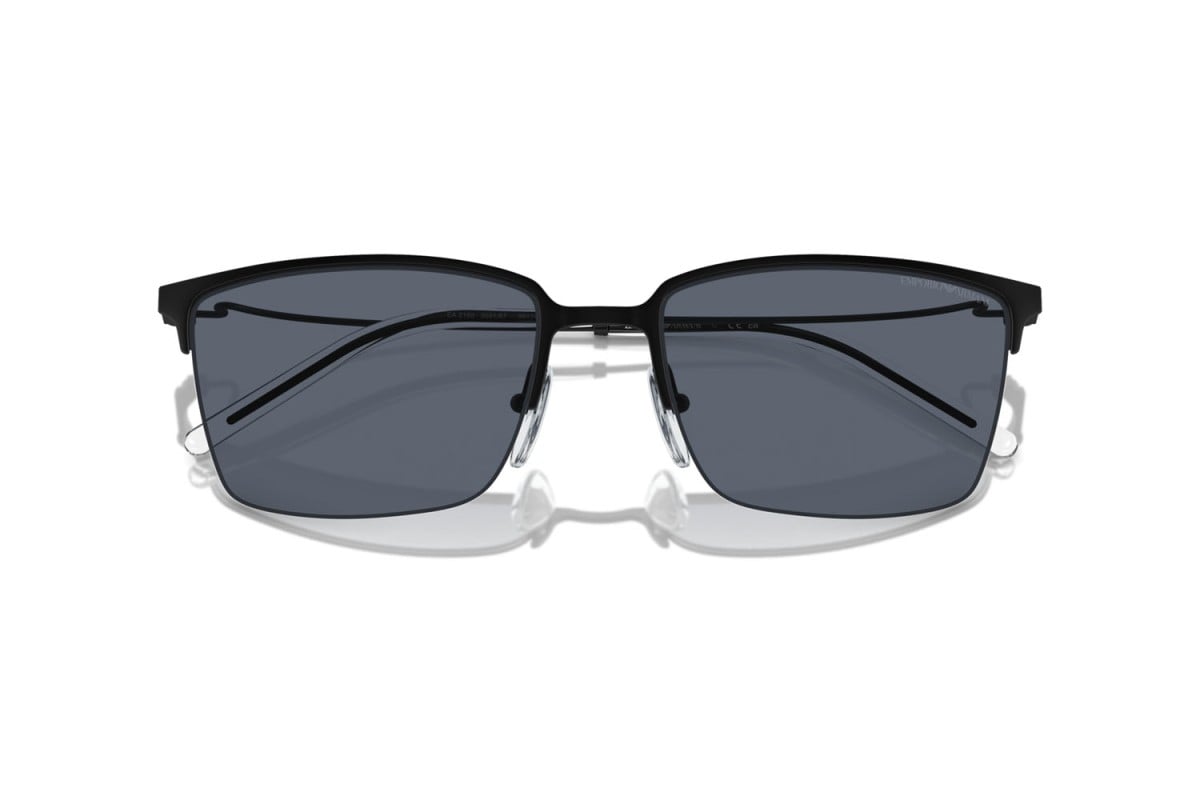 OCCHIALE DA SOLE UOMO | EMPORIO ARMANI  EA 2155 - 300187 NERO OPACO - CALIBRO 58