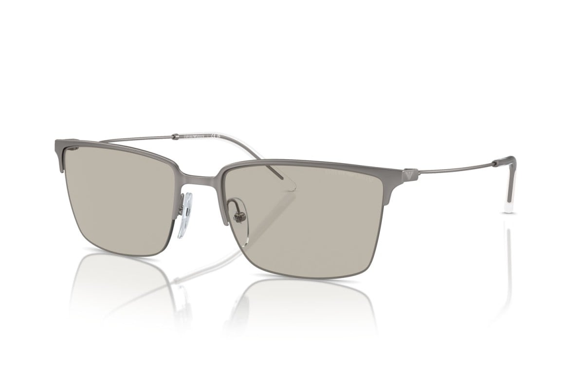 OCCHIALE DA SOLE UOMO | EMPORIO ARMANI  EA 2155 - 3003/3 CANNA DI FUCILE OPACO - CALIBRO 58