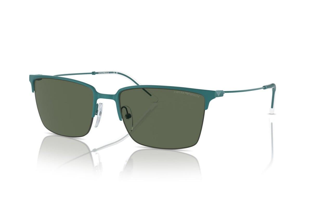 OCCHIALE DA SOLE UOMO | EMPORIO ARMANI EA 2155 - 337971 VERDE ALPINO OPACO - CALIBRO 58