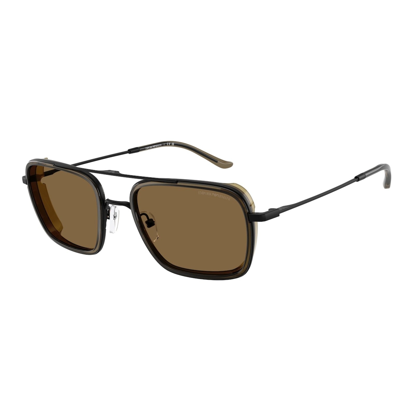 OCCHIALE DA SOLE UOMO | EMPORIO ARMANI EA 2162 - 300171 NERO OPACO - CALIBRO 54