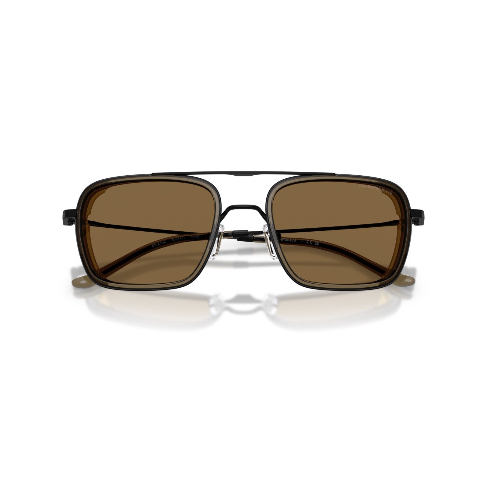 OCCHIALE DA SOLE UOMO | EMPORIO ARMANI EA 2162 - 300171 NERO OPACO - CALIBRO 54