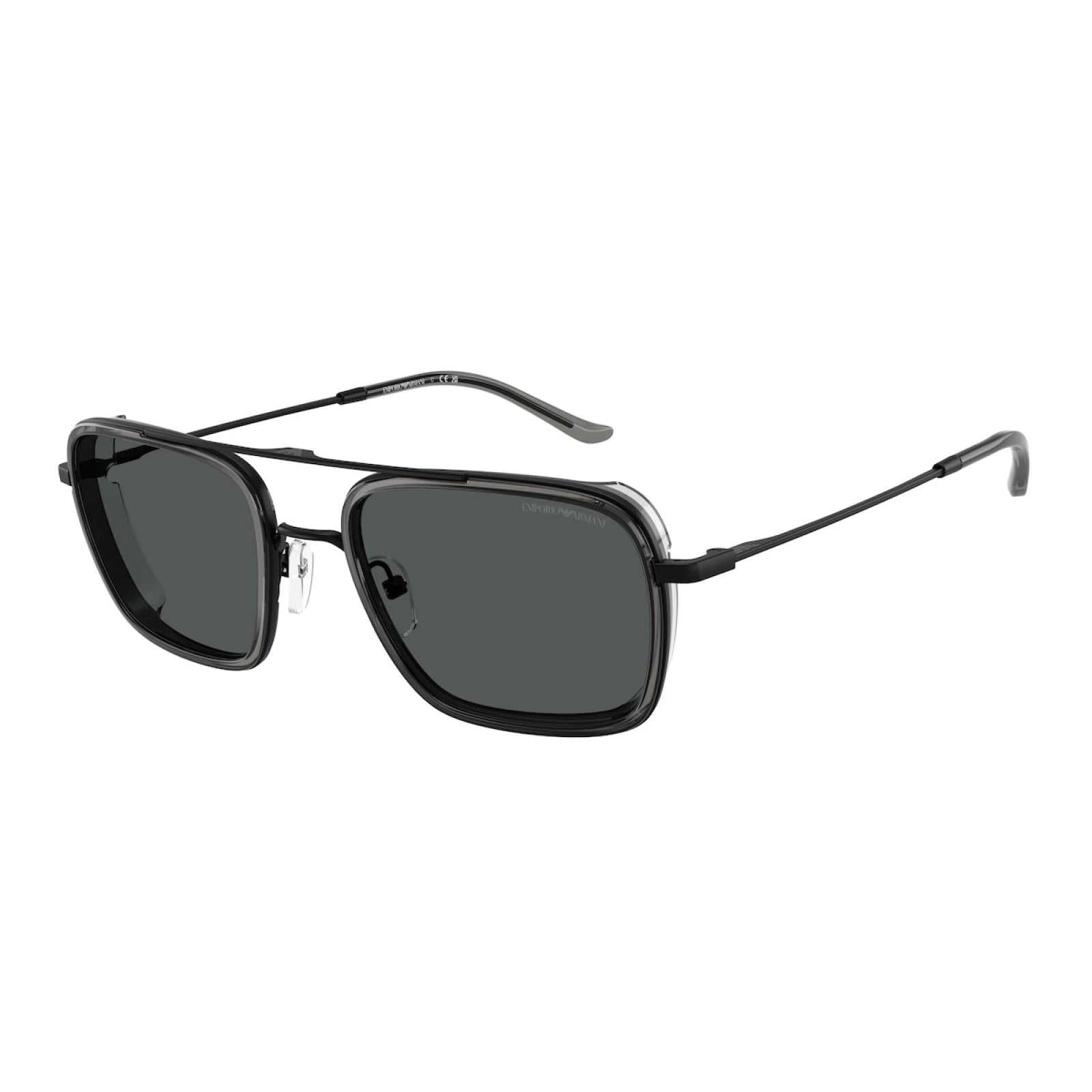 OCCHIALE DA SOLE UOMO | EMPORIO ARMANI EA 2162 - 300187 NERO OPACO - CALIBRO 54