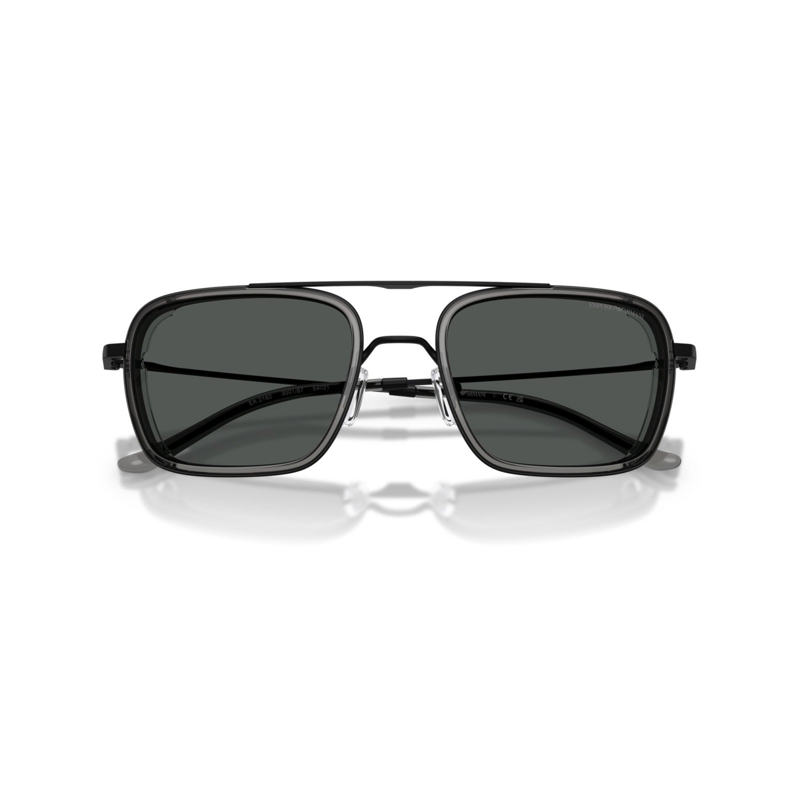 OCCHIALE DA SOLE UOMO | EMPORIO ARMANI EA 2162 - 300187 NERO OPACO - CALIBRO 54