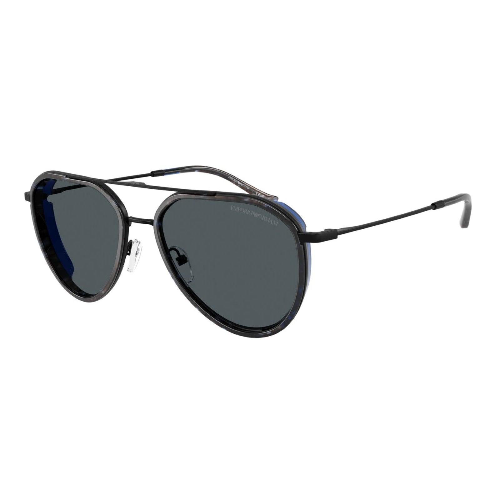 OCCHIALE DA SOLE UOMO | EMPORIO ARMANI EA 2163 - 300180 NERO OPACO - CALIBRO 56