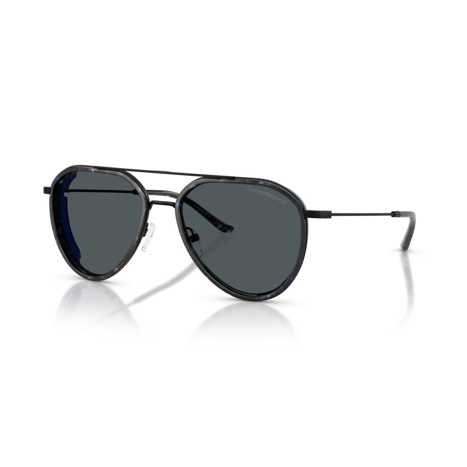 OCCHIALE DA SOLE UOMO | EMPORIO ARMANI EA 2163 - 300180 NERO OPACO - CALIBRO 56
