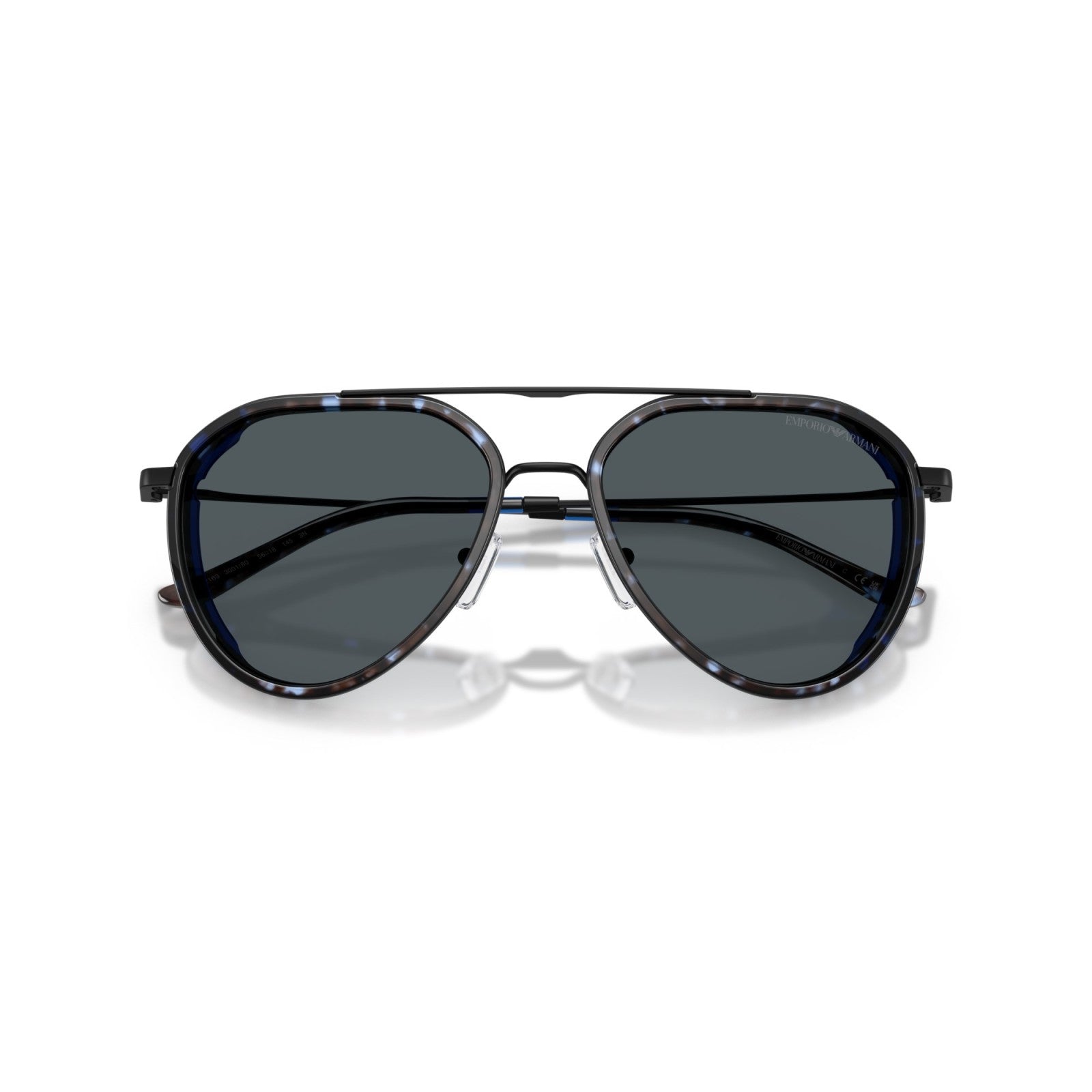 OCCHIALE DA SOLE UOMO | EMPORIO ARMANI EA 2163 - 300180 NERO OPACO - CALIBRO 56