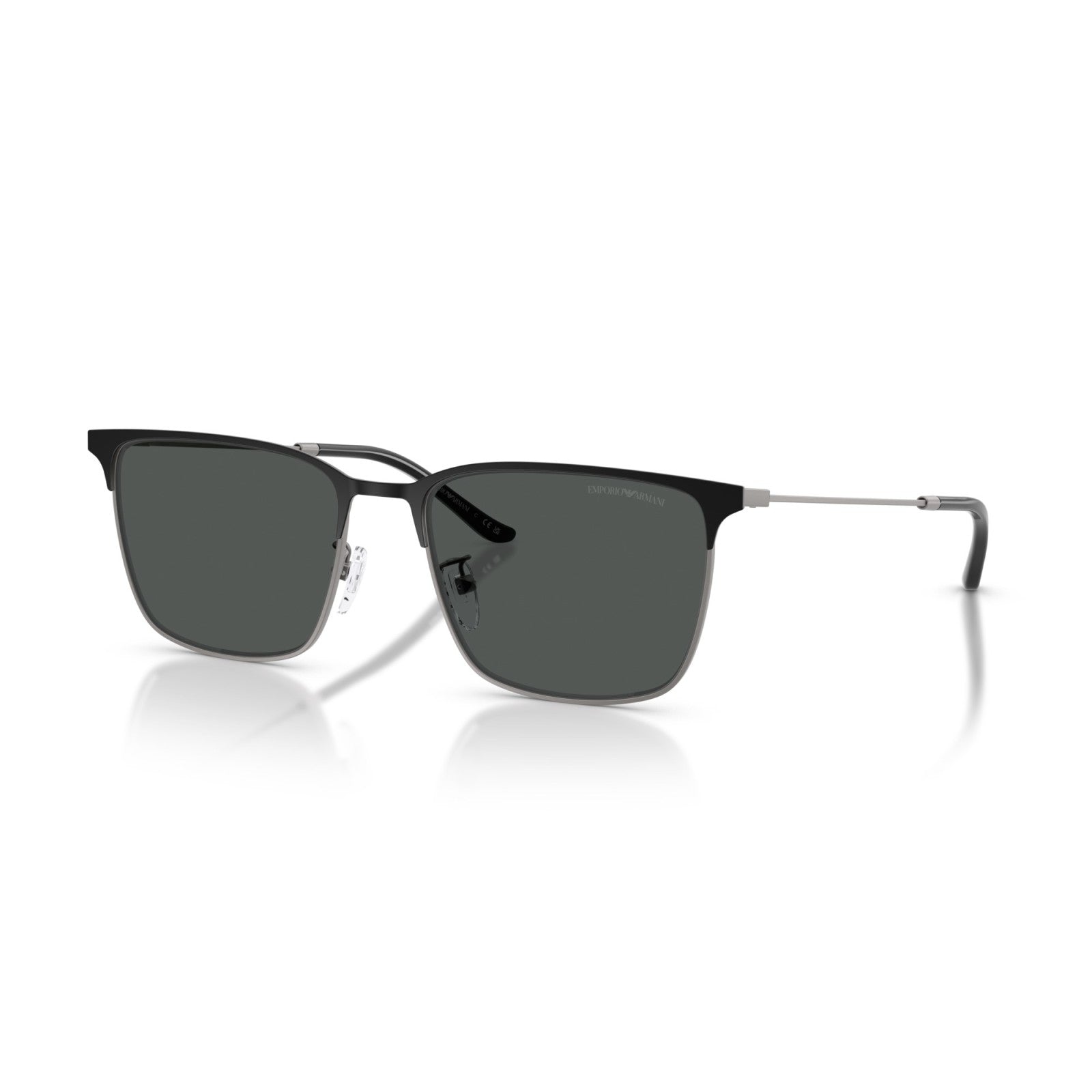 OCCHIALE DA SOLE UOMO | EMPORIO ARMANI EA 2164D - 300187 CANNA DI FUCILE OPACO/NERO - CALIBRO 57