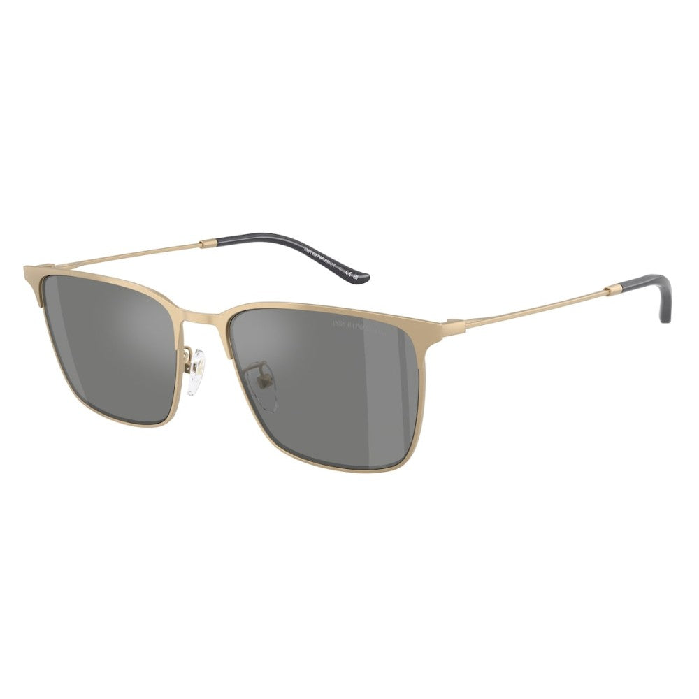 OCCHIALE DA SOLE UOMO | EMPORIO ARMANI EA 2164D - 30026G ORO PALLIDO OPACO - CALIBRO 57