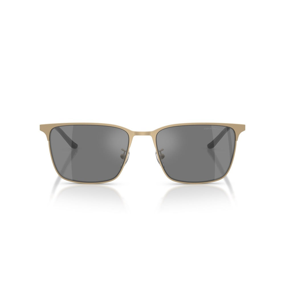 OCCHIALE DA SOLE UOMO | EMPORIO ARMANI EA 2164D - 30026G ORO PALLIDO OPACO - CALIBRO 57