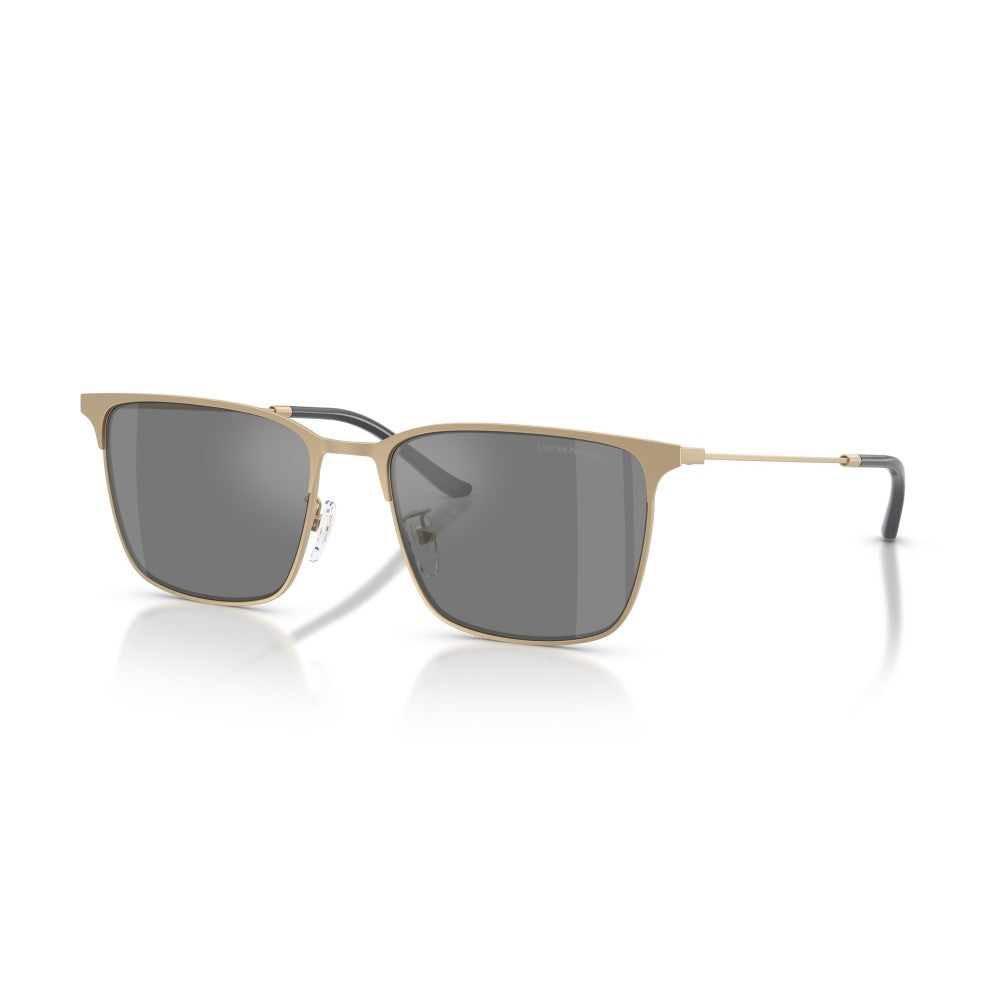 OCCHIALE DA SOLE UOMO | EMPORIO ARMANI EA 2164D - 30026G ORO PALLIDO OPACO - CALIBRO 57
