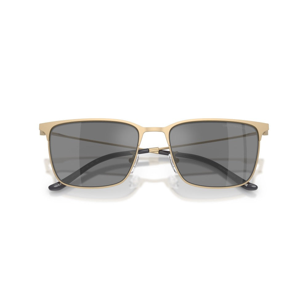 OCCHIALE DA SOLE UOMO | EMPORIO ARMANI EA 2164D - 30026G ORO PALLIDO OPACO - CALIBRO 57