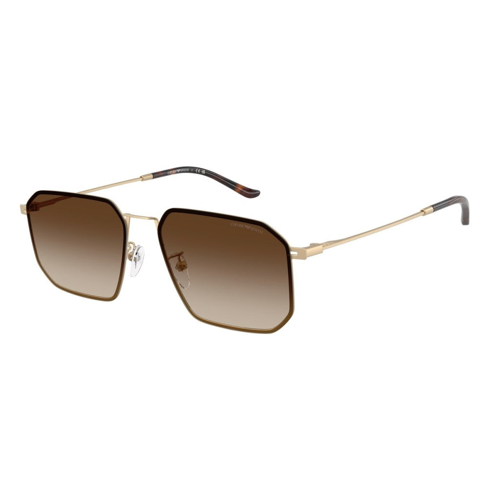 OCCHIALE DA SOLE UOMO | EMPORIO ARMANI EA 2165D - 300213 ORO PALLIDO OPACO - CALIBRO 58
