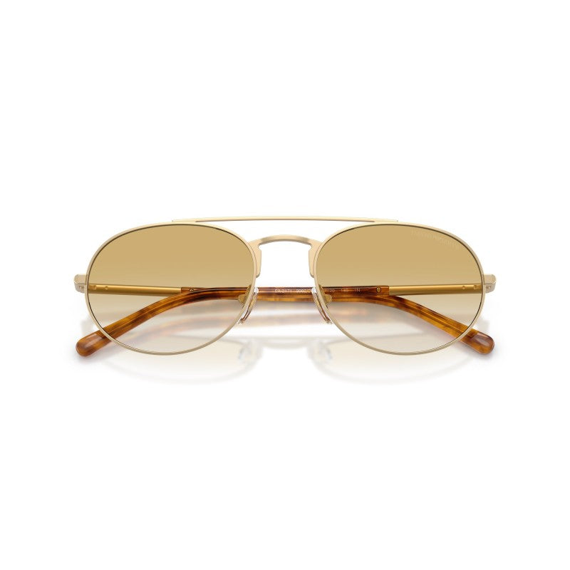 OCCHIALE DA SOLE UOMO | EMPORIO ARMANI EA 2171 - 30022Q ORO PALLIDO OPACO - CALIBRO 57