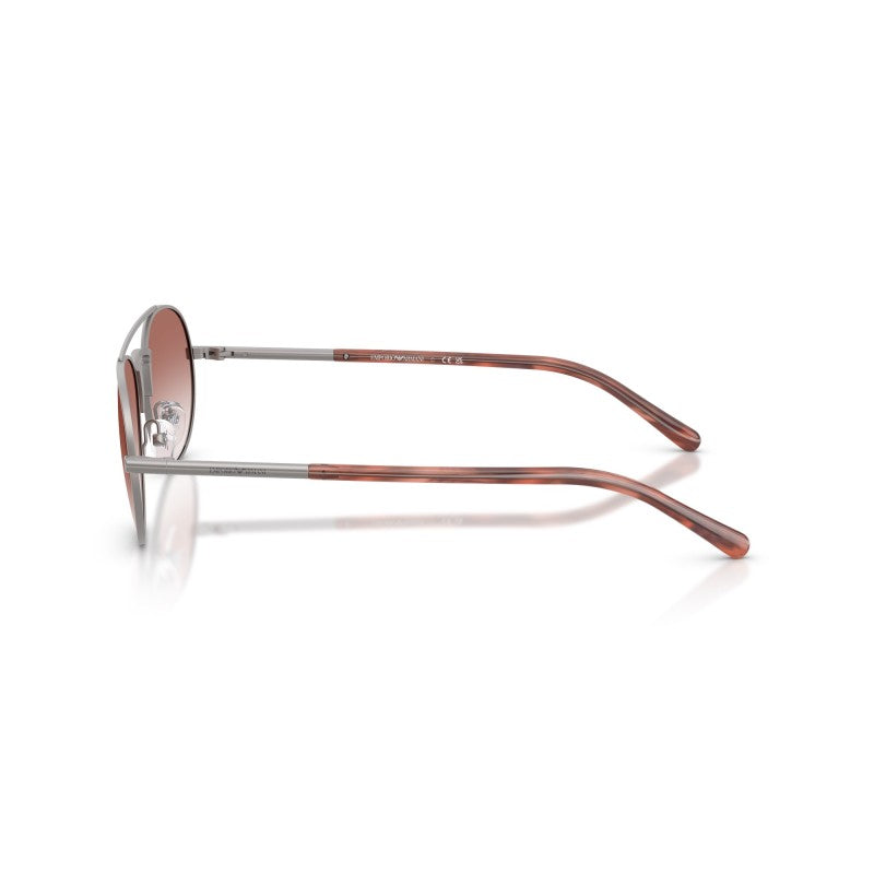 OCCHIALE DA SOLE UOMO | EMPORIO ARMANI EA 2171 - 30038D CANNA DI FUCILE OPACA - CALIBRO 57