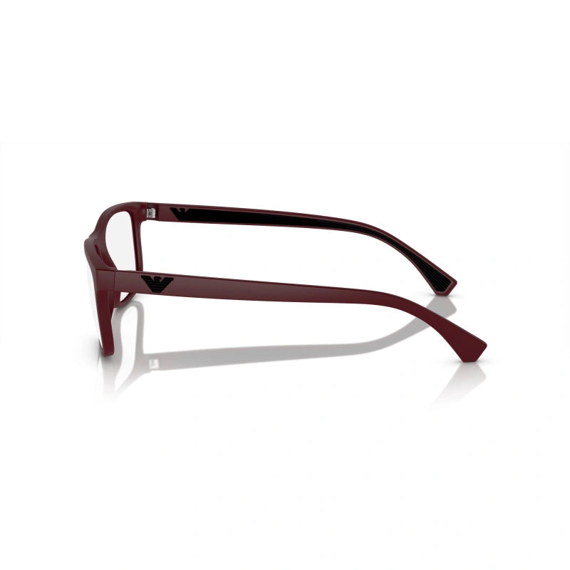 EMPORIO ARMANI - 5261 BORDEAUX OPACO | OCCHIALE DA VISTA UOMO - EA 3147 CALIBRO 55