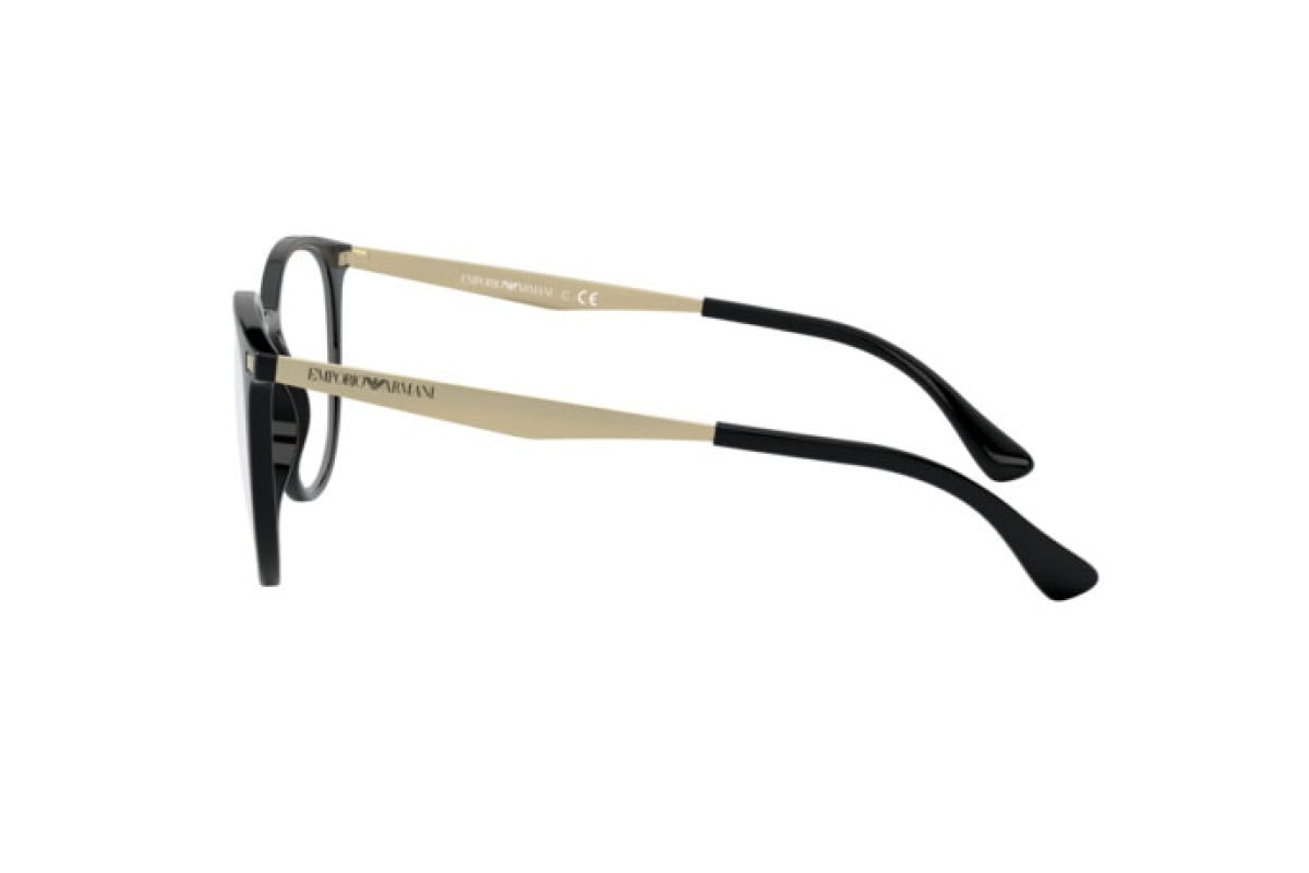 OCCHIALE DA VISTA DONNA | EMPORIO ARMANI EA 3168 - 5001 SHINY BLACK - CALIBRO 52