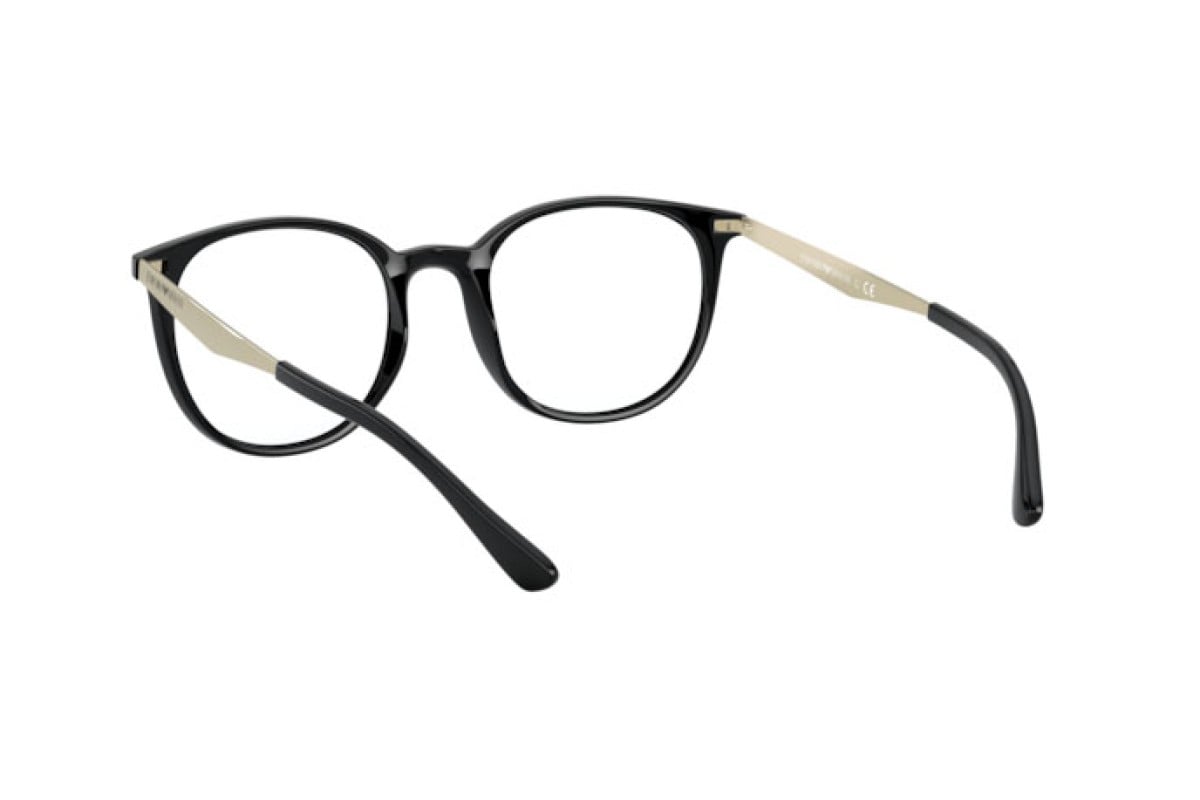 OCCHIALE DA VISTA DONNA | EMPORIO ARMANI EA 3168 - 5001 SHINY BLACK - CALIBRO 52