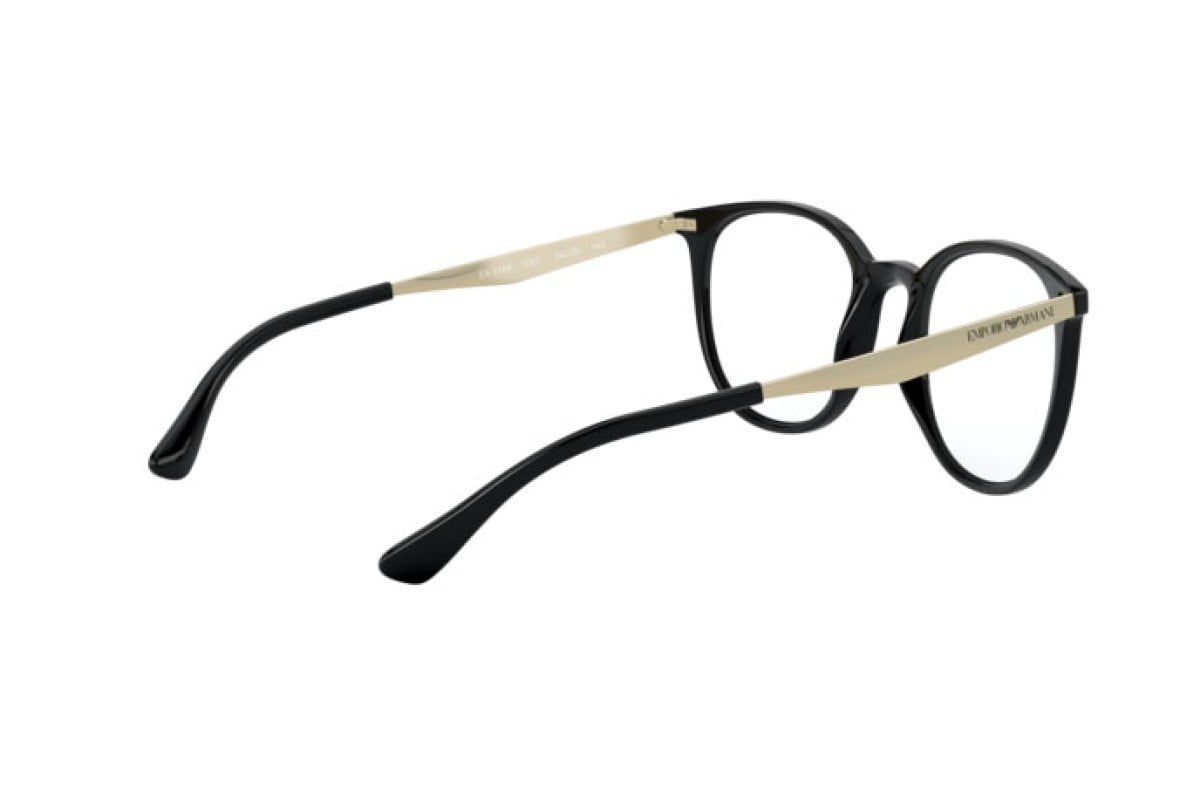 OCCHIALE DA VISTA DONNA | EMPORIO ARMANI EA 3168 - 5001 SHINY BLACK - CALIBRO 52