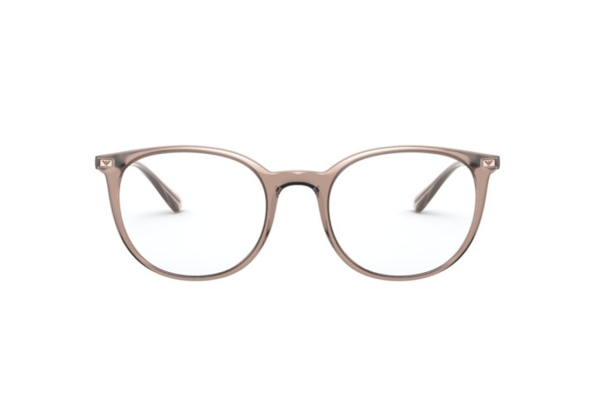 OCCHIALE DA VISTA DONNA | EMPORIO ARMANI EA 3168 - 5850 TUNDRA TRASPARENTE LUCIDA - CALIBRO 52