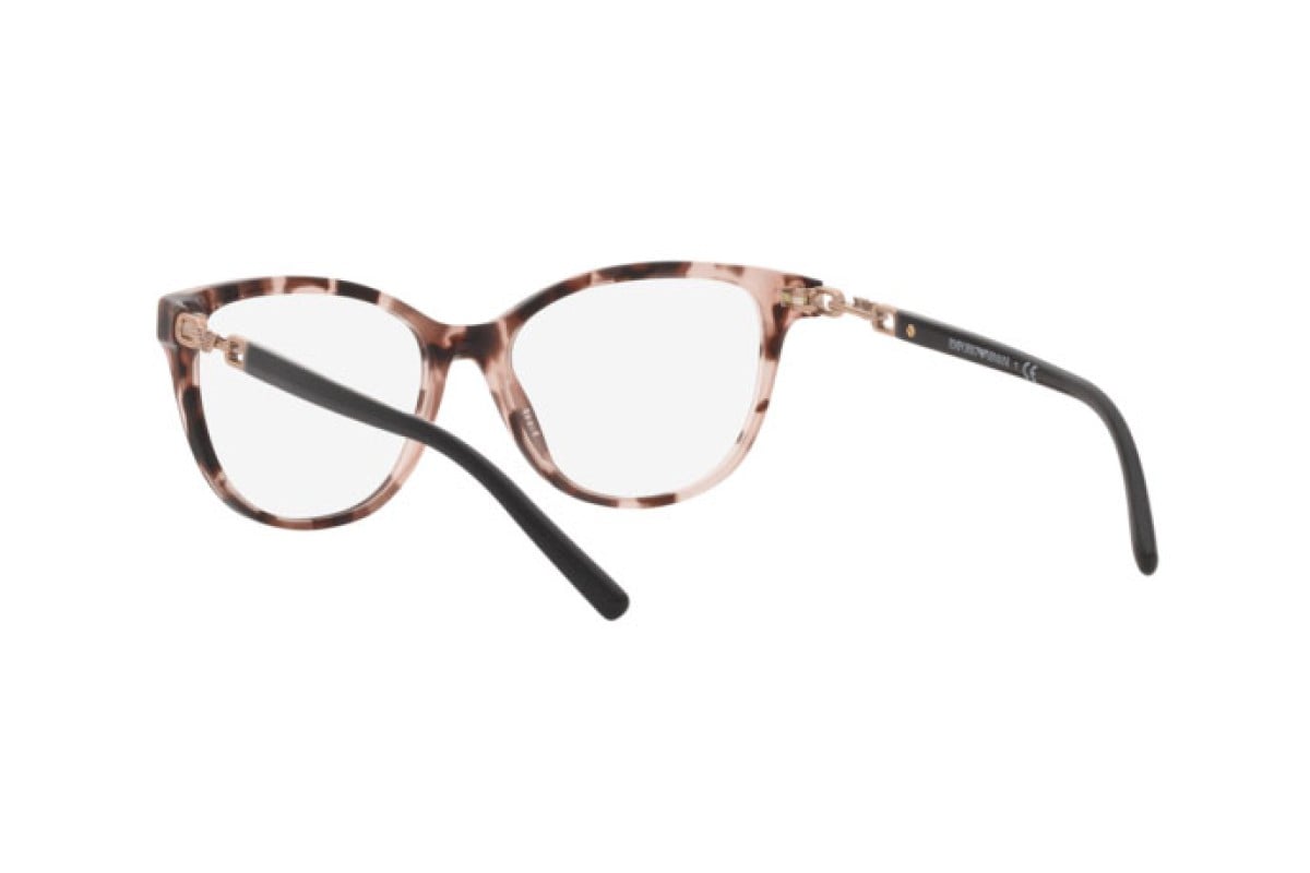 OCCHIALE DA VISTA DONNA | EMPORIO ARMANI EA 3190 - 5410 AVANA ROSA - CALIBRO 53