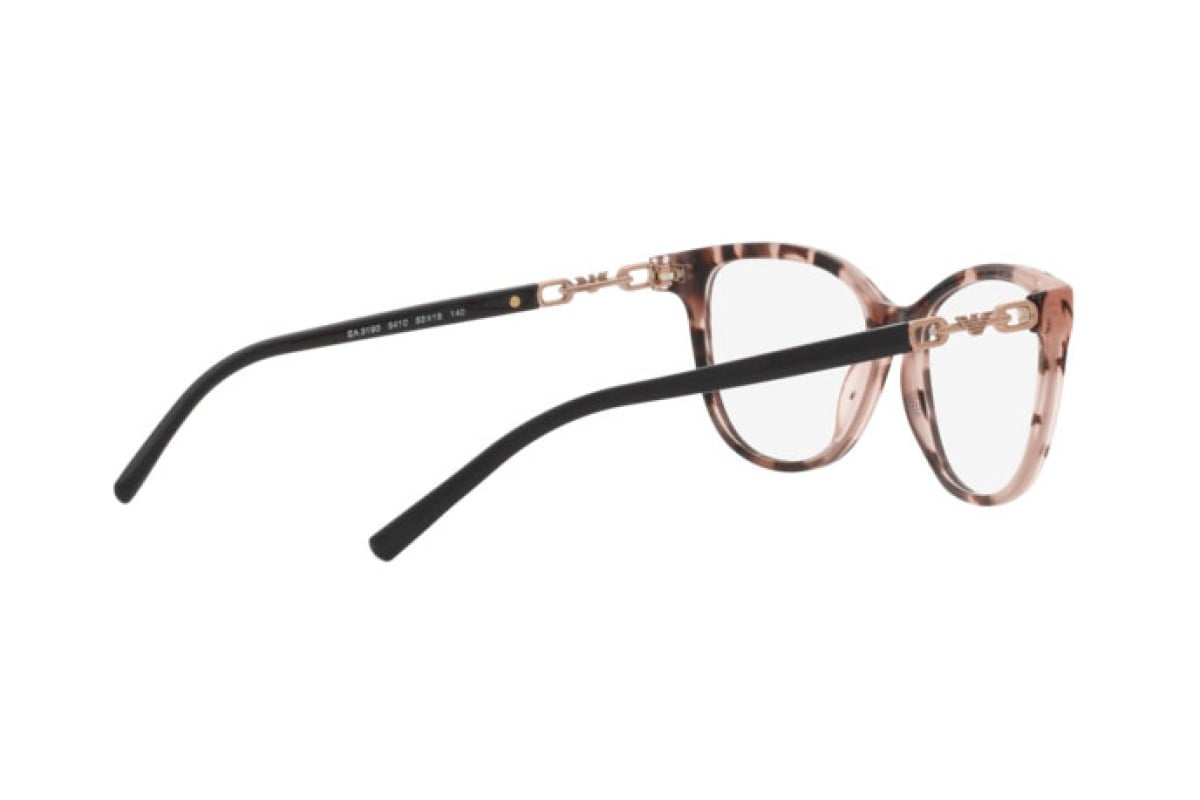 OCCHIALE DA VISTA DONNA | EMPORIO ARMANI EA 3190 - 5410 AVANA ROSA - CALIBRO 53