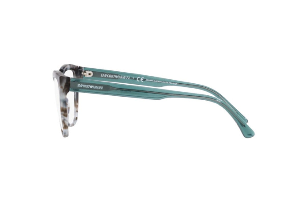 OCCHIALE DA VISTA DONNA | EMPORIO ARMANI EA 3193 - 5097 AVANA BLU BRILLANTE - CALIBRO 52