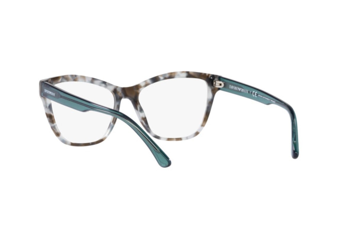 OCCHIALE DA VISTA DONNA | EMPORIO ARMANI EA 3193 - 5097 AVANA BLU BRILLANTE - CALIBRO 52