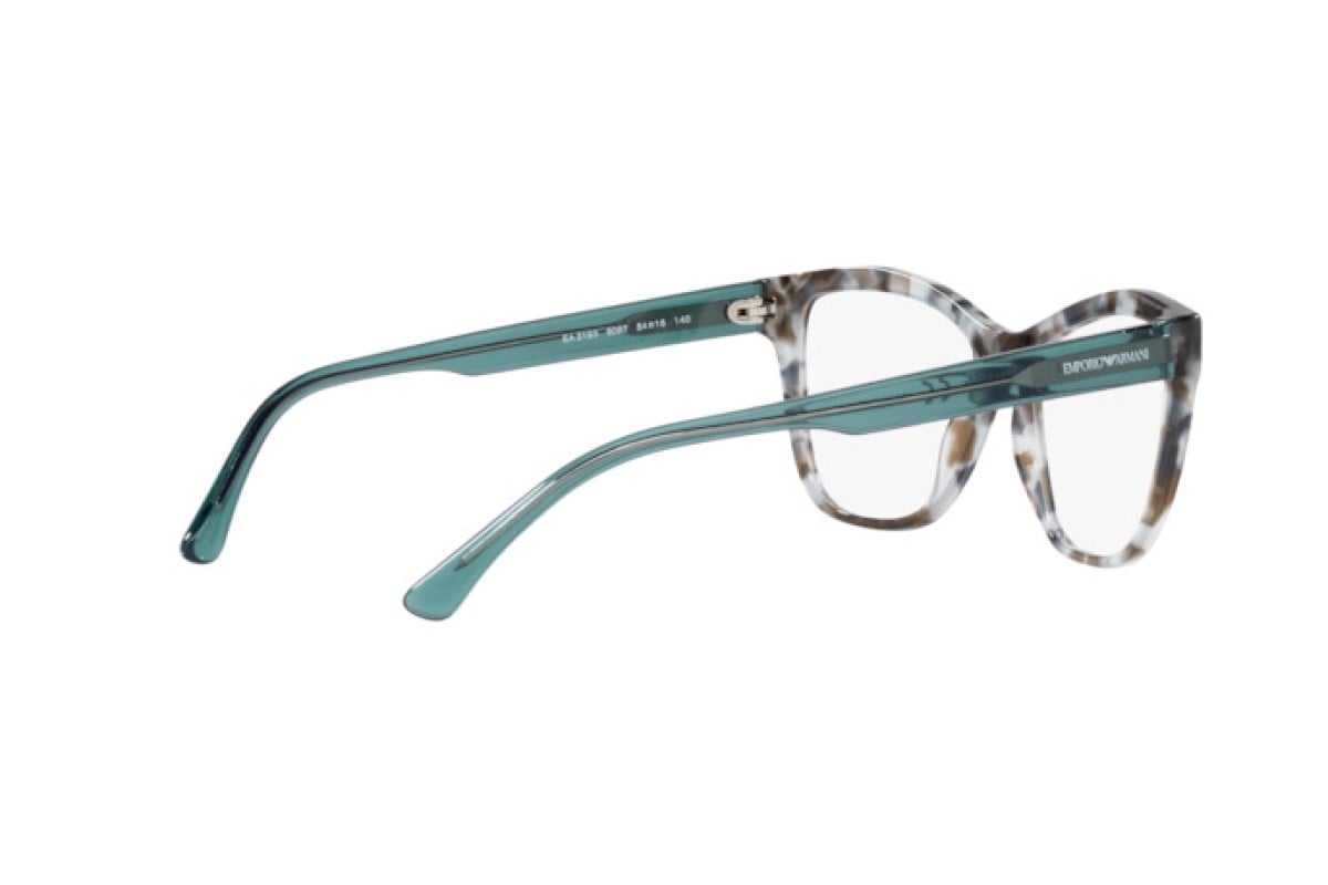 OCCHIALE DA VISTA DONNA | EMPORIO ARMANI EA 3193 - 5097 AVANA BLU BRILLANTE - CALIBRO 52