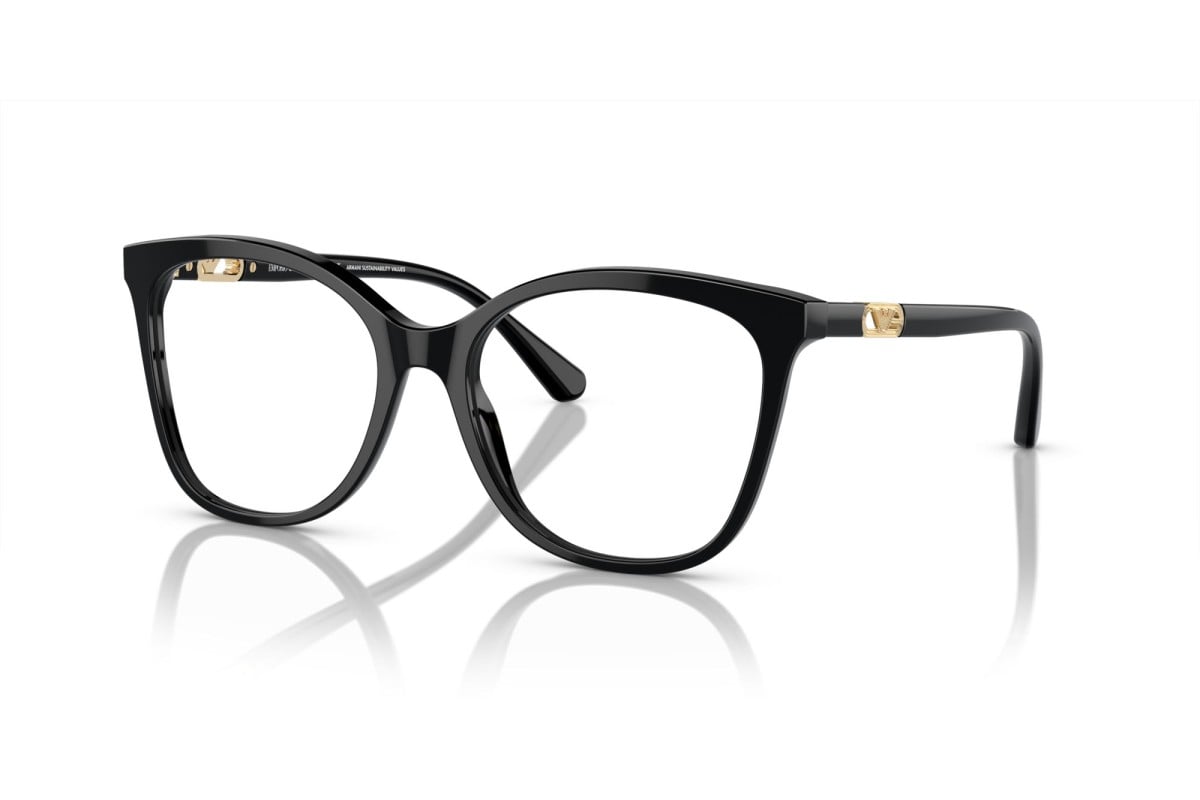 OCCHIALE DA VISTA DONNA | EMPORIO ARMANI EA 3231 - 5017 NERO LUCIDO- CALIBRO 54