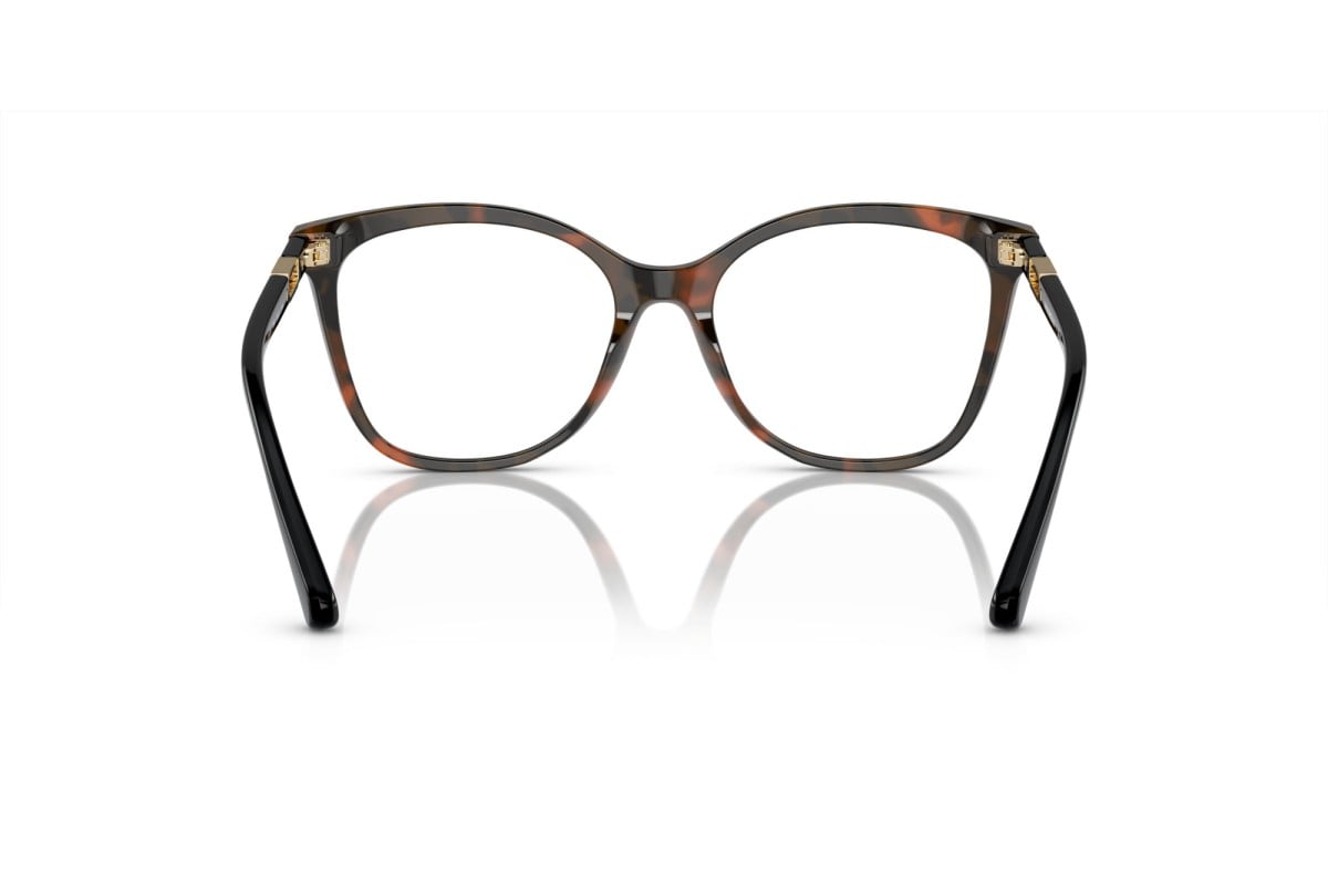 OCCHIALE DA VISTA DONNA | EMPORIO ARMANI EA 3231 - 6060 ROSSO AVANA LUCIDO- CALIBRO 52