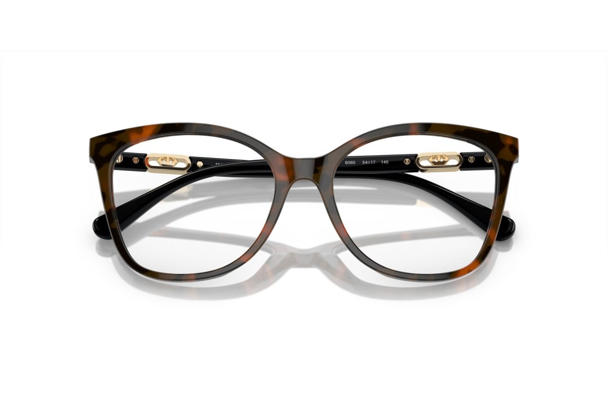OCCHIALE DA VISTA DONNA | EMPORIO ARMANI EA 3231 - 6060 ROSSO AVANA LUCIDO- CALIBRO 52