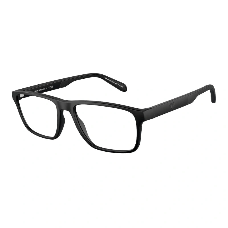 EMPORIO ARMANI 5001 NERO OPACO OCCHIALE DA VISTA UOMO EA 3233 CA Ottica Rosolino s.r.l.s
