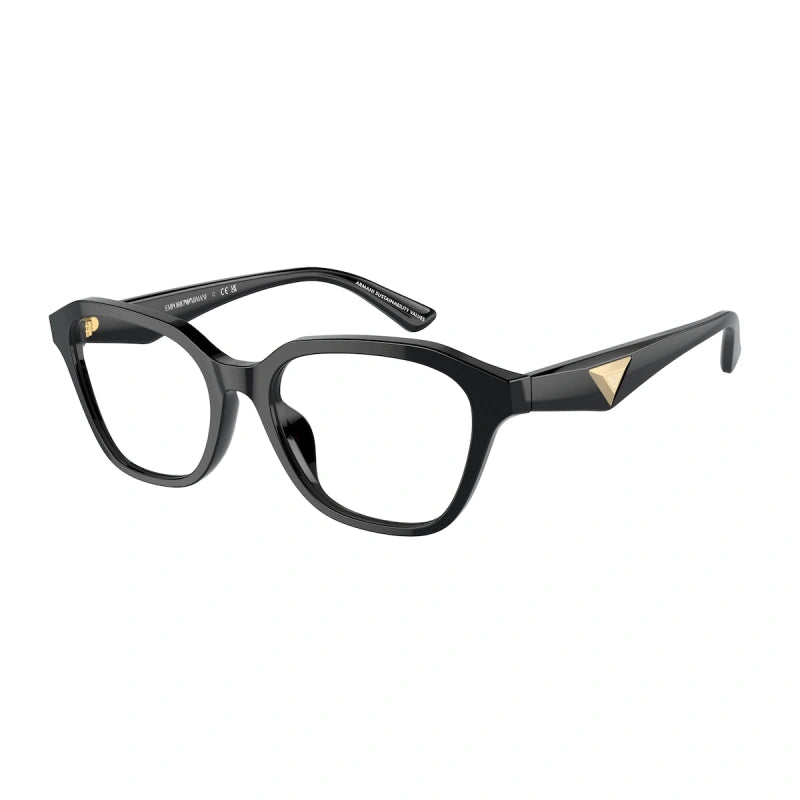 EMPORIO ARMANI - 5017 NERO LUCIDO | OCCHIALE DA VISTA DONNA - EA 3235U CALIBRO 51