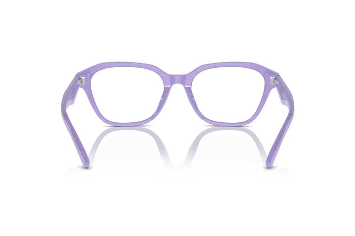EMPORIO ARMANI - 6117 VIOLA OPALINO LUCIDO | OCCHIALE DA VISTA DONNA - EA 3235U CALIBRO 51