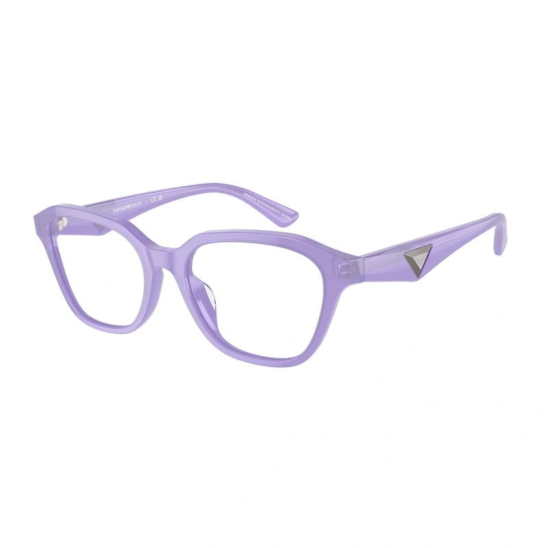 EMPORIO ARMANI - 6117 VIOLA OPALINO LUCIDO | OCCHIALE DA VISTA DONNA - EA 3235U CALIBRO 51
