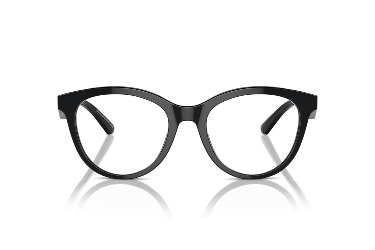 EMPORIO ARMANI - 5017 NERO LUCIDO | OCCHIALE DA VISTA DONNA - EA 3236 CALIBRO 50
