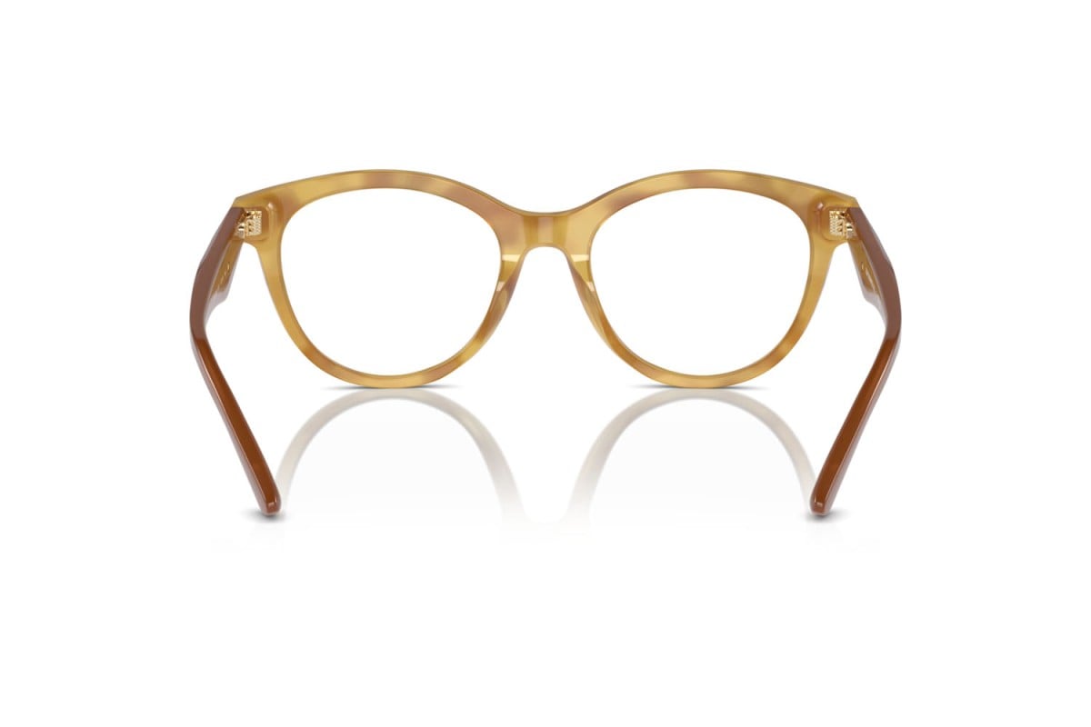 EMPORIO ARMANI - 6115 AVANA CHIARO LUCIDO | OCCHIALE DA VISTA DONNA - EA 3236 CALIBRO 50
