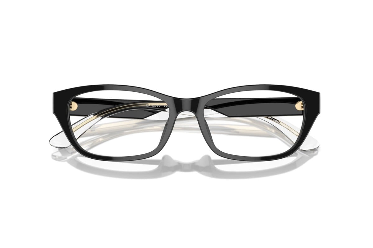 EMPORIO ARMANI - 5017 NERO LUCIDO | OCCHIALE DA VISTA DONNA - EA 3238U CALIBRO 52