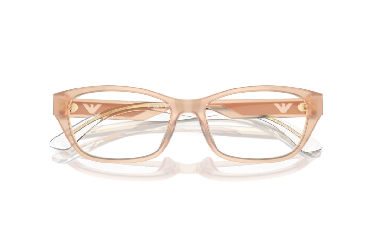 EMPORIO ARMANI - 6098 TUNDRA OPALINA LUCIDA | OCCHIALE DA VISTA DONNA - EA 3238U CALIBRO 54