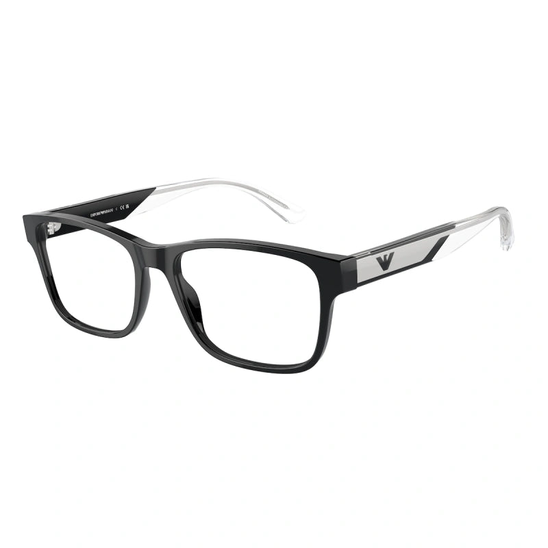 EMPORIO ARMANI - 5017 NERO | OCCHIALE DA VISTA UOMO - EA 3239 CALIBRO 53