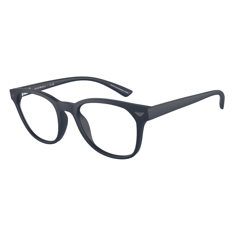 EMPORIO ARMANI - 5088 BLU OPACO | OCCHIALE DA VISTA UOMO - EA 3240U CALIBRO 50