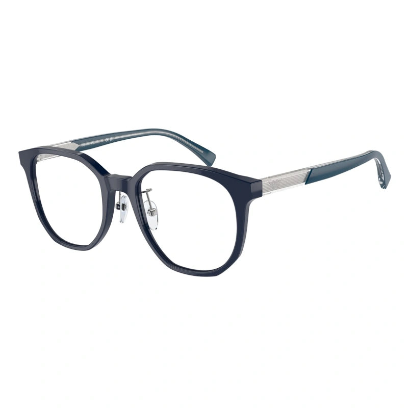 EMPORIO ARMANI - 6039 BLU BRILLANTE | OCCHIALE DA VISTA UOMO - EA 3241D CALIBRO 52