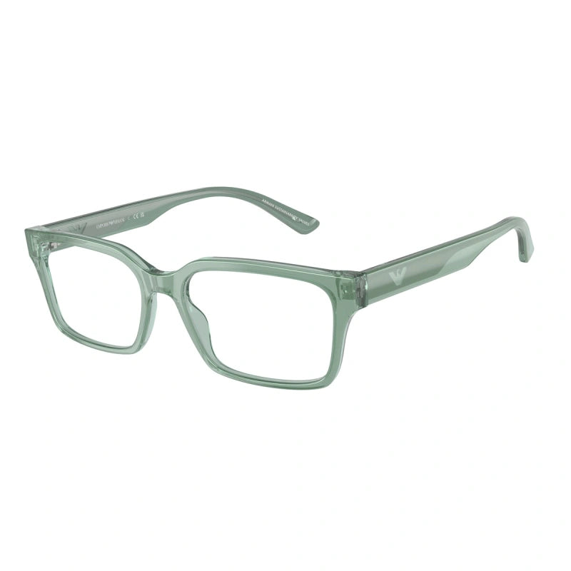 EMPORIO ARMANI - 6176 VERDE CANGIANTE | OCCHIALE DA VISTA UOMO - EA 3244 CALIBRO 53