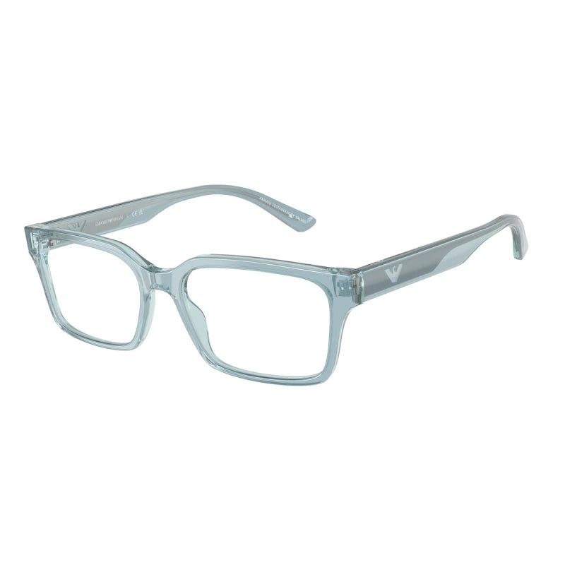 EMPORIO ARMANI - 6178 AZZURRO CANGIANTE | OCCHIALE DA VISTA UOMO - EA 3244 CALIBRO 53