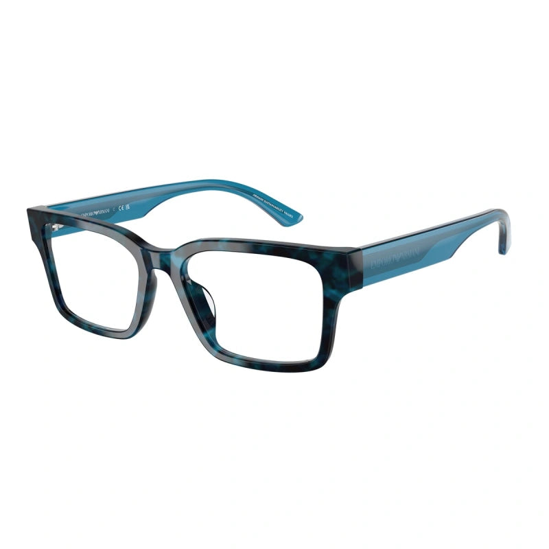 EMPORIO ARMANI - 6180 BLU AVANA | OCCHIALE DA VISTA DONNA - EA 3245U CALIBRO 52
