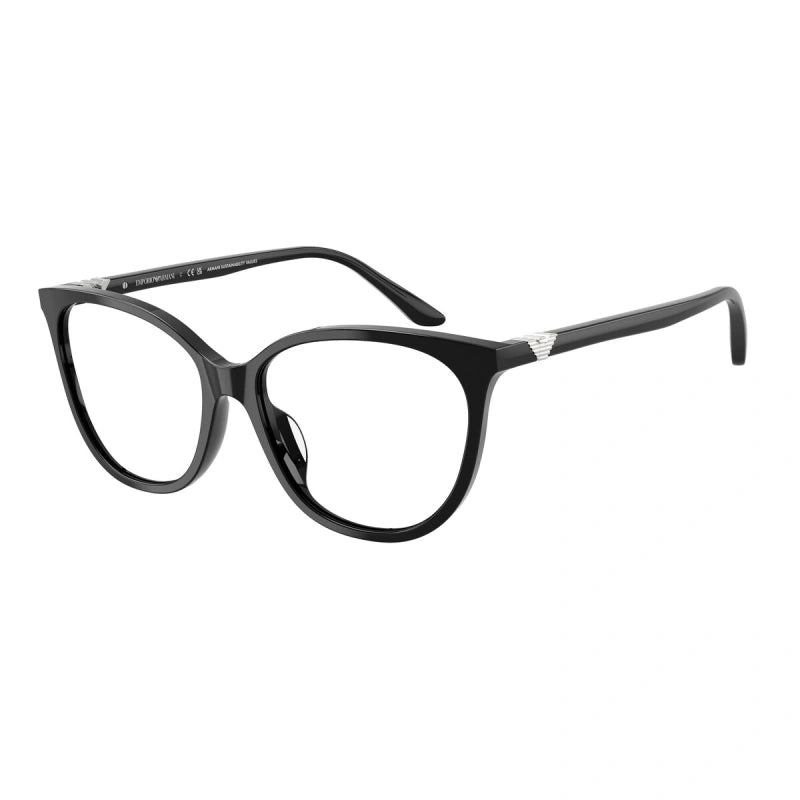 EMPORIO ARMANI - 5017 NERO LUCIDO | OCCHIALE DA VISTA DONNA - EA 3249U CALIBRO 53