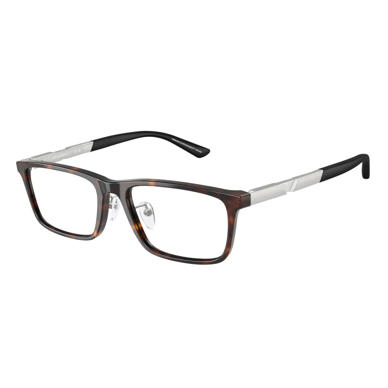 EMPORIO ARMANI - 5026 AVANA LUCIDA | OCCHIALE DA VISTA UOMO - EA 3251D CALIBRO 55